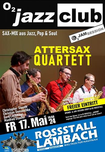 Foto für O2 Jazz Club - Attersax Quartett