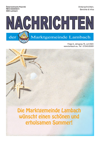Lambacher Nachrichten Juli 2023