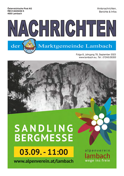 Lambacher Nachrichten September 2023