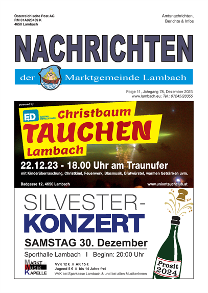 Lambacher Nachrichten Dezember 2023